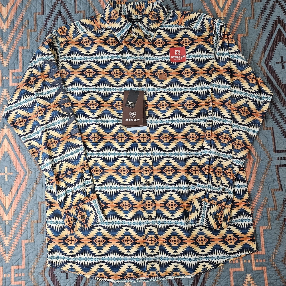 Ariat Pendleton stretch classic fit shirt